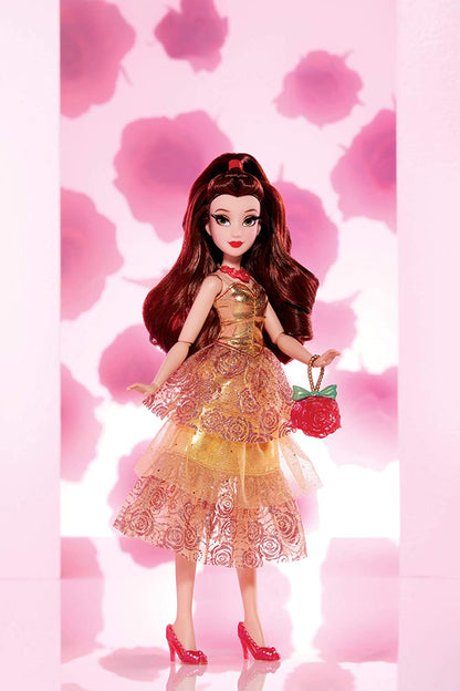 Disney Princess Style Series, Belle Doll in Contemporary Style with Purse & Shoes