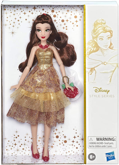 Disney Princess Style Series, Belle Doll in Contemporary Style with Purse & Shoes