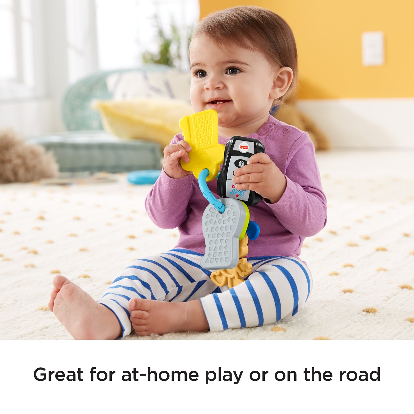 Fisher-Price Laugh & Learn Play & Go Car Keys Musical Infant Toy