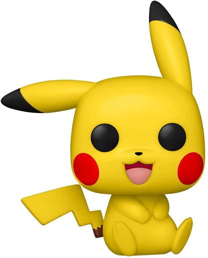 Funko Pop! Games: Pokemon - Pikachu (Sitting), 3.75 inches