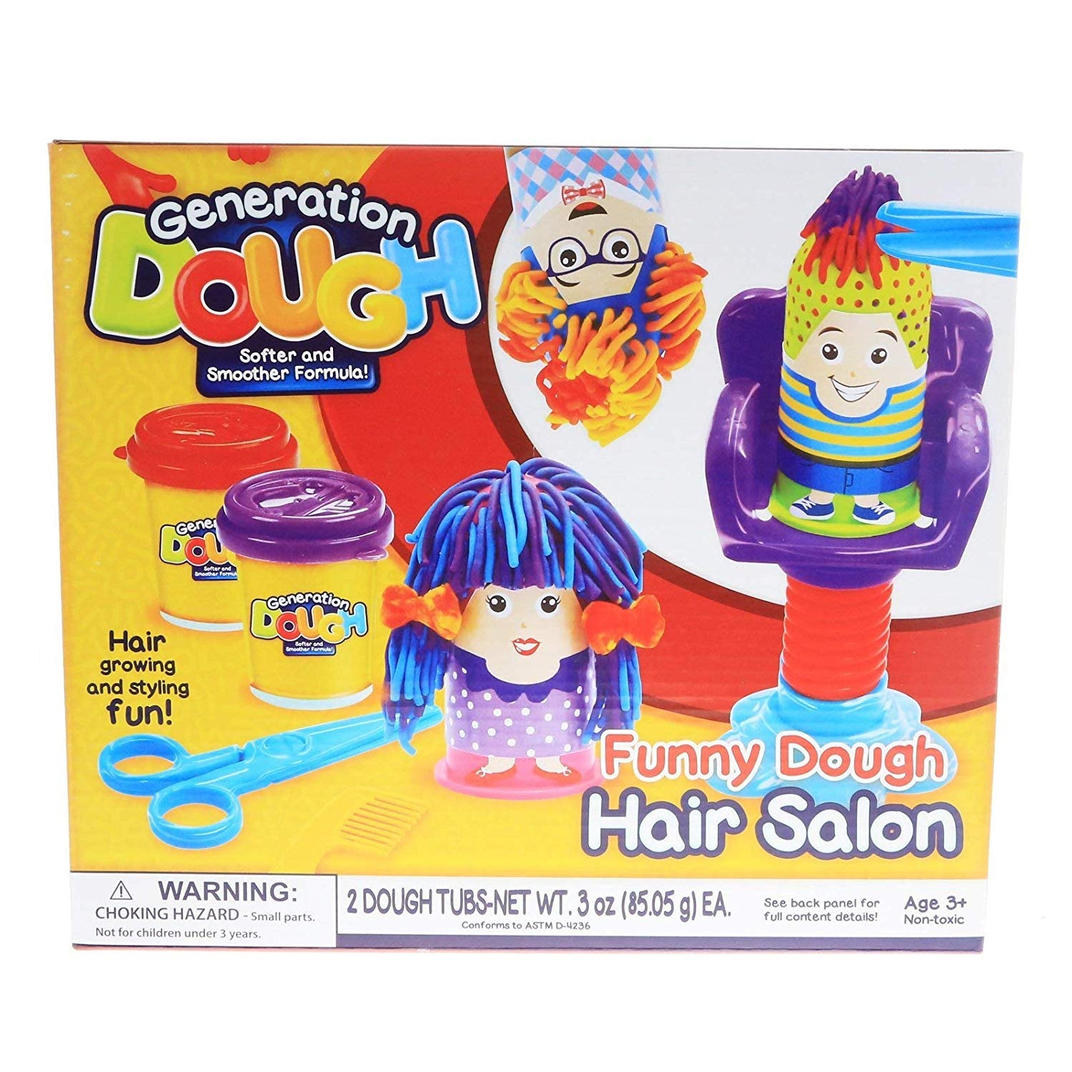 Play doh store hair doll