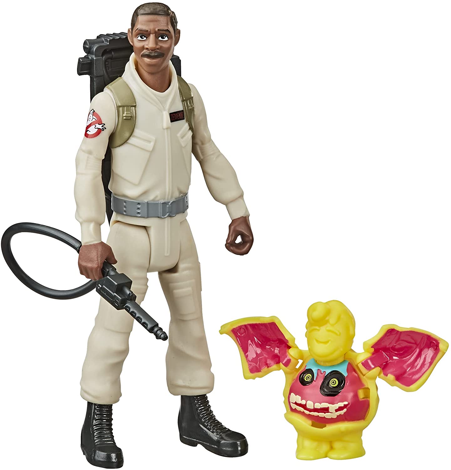 Ghostbusters Fright Features Winston Zeddemore Figure with Interactive Ghost Figure and Accessory