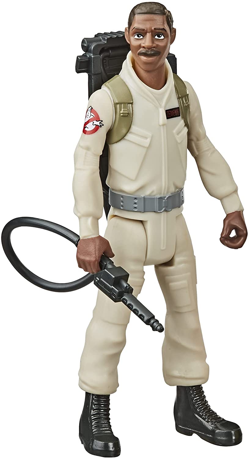 Ghostbusters Fright Features Winston Zeddemore Figure with Interactive Ghost Figure and Accessory