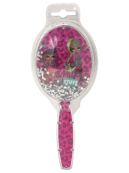 Girls LOL Surprise OMG Strut Your Stuff Hair Brush with Confetti