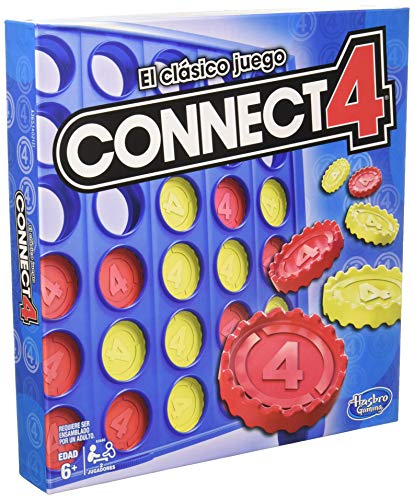 Hasbro Gaming- Classic Connect4 Fun Family Board Game - for Ages 6 and Up