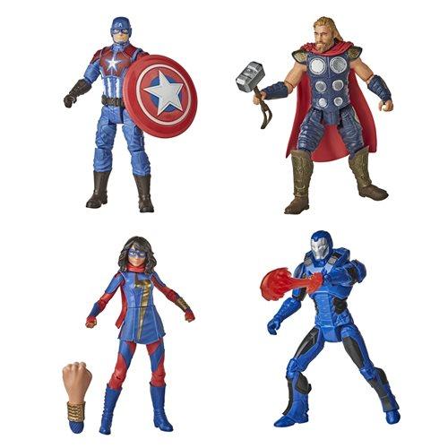 Hasbro Marvel Avengers Gamerverse 6-inch Action Figure Toys Assortment: Thor, Ms. Marvel, Iron Man, Captain America