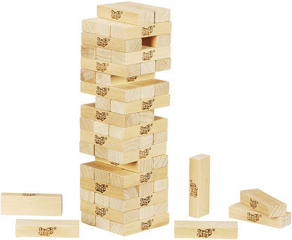 Classic Jenga Game with Genuine Hardwood Blocks Tower Game