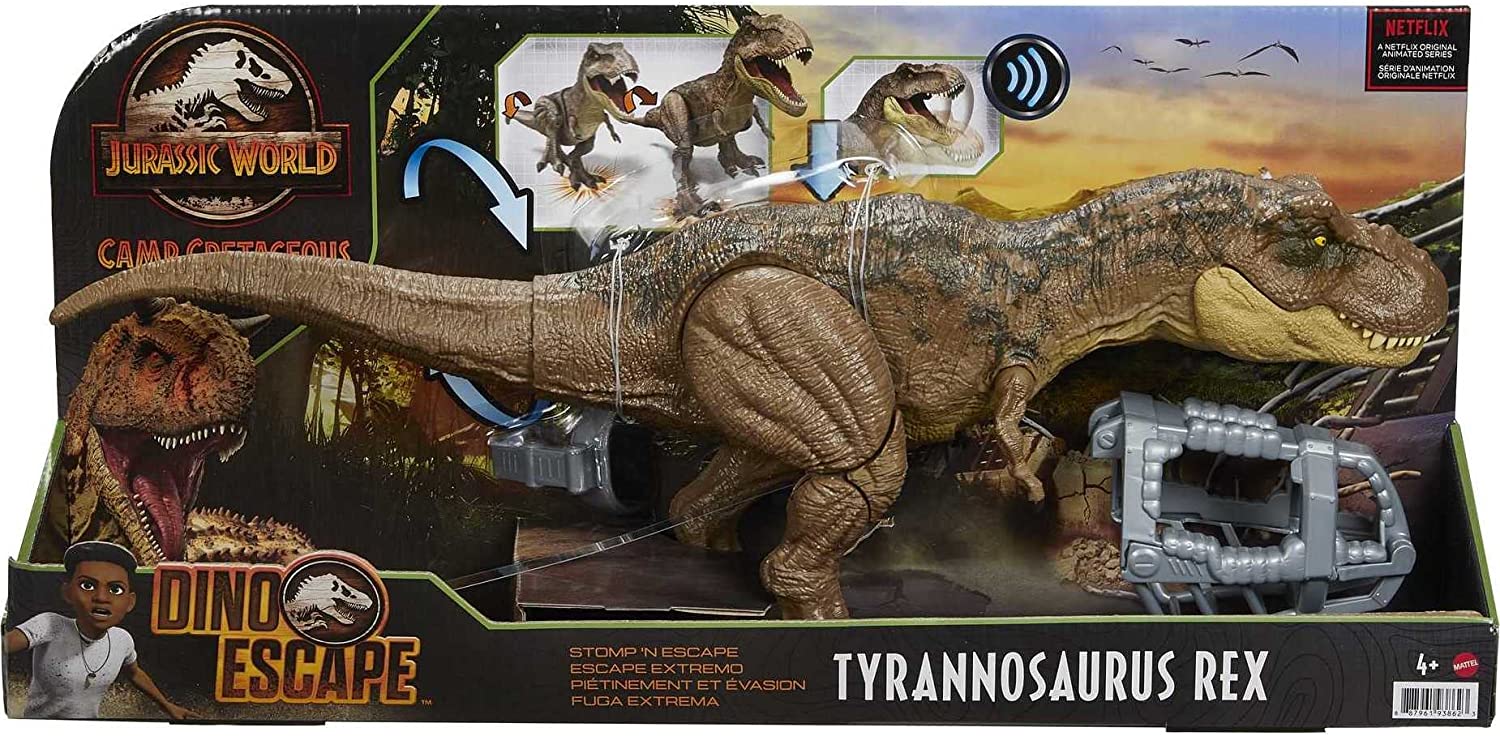 Jurassic World Camp Cretaceous Epic Roarin��� Tyrannosaurus Rex Large