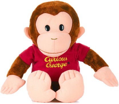 Large Curious George Monkey Plush - Classic George 12" Super Soft, Adorable, Charmingly Detailed Stuffed Animal