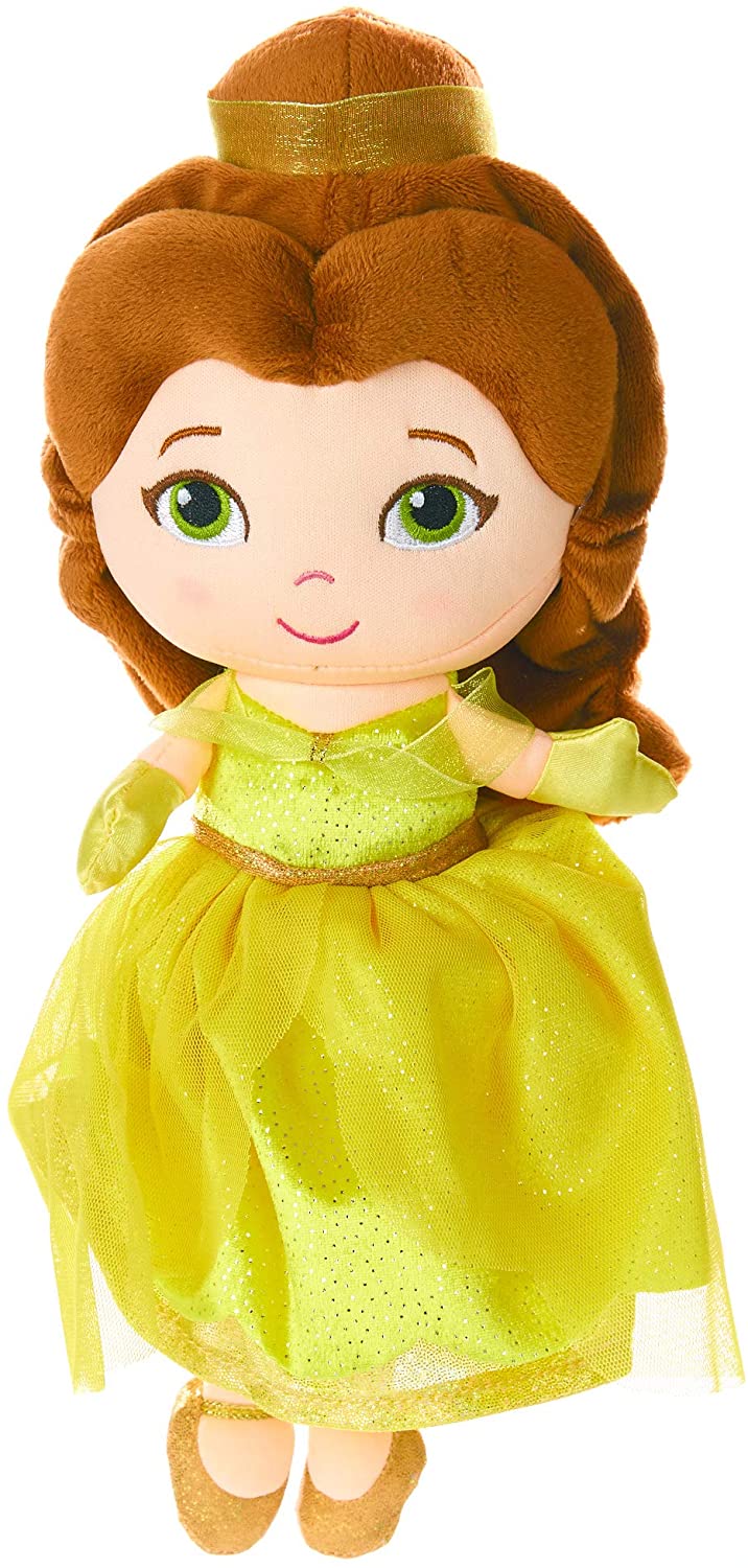 KIDS PREFERRED Disney Princess Belle 12” Plush Doll with Sounds