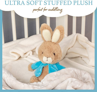 KIDS PREFERRED Peter Rabbit Stuffed Animal Baby Plush Bunny, 9.5 Inches