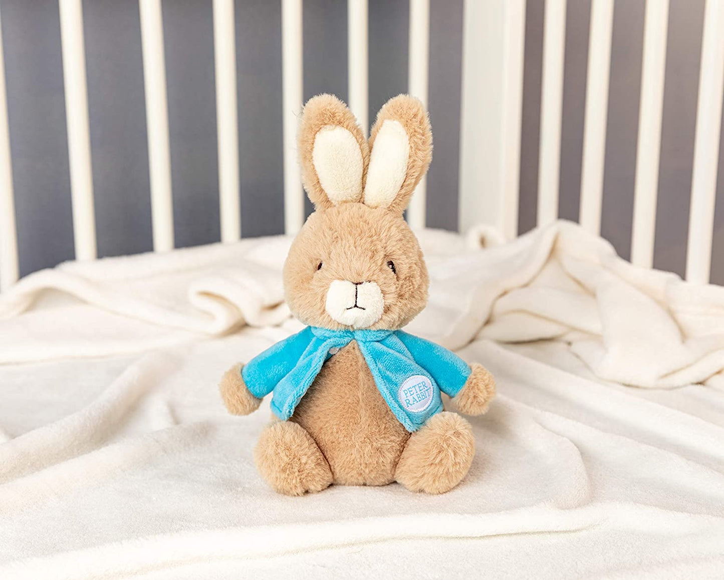 KIDS PREFERRED Peter Rabbit Stuffed Animal Baby Plush Bunny, 9.5 Inches