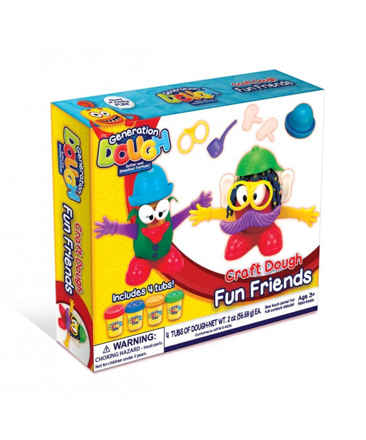 Kids Generation Dough Fun Friends Craft Dough Kit