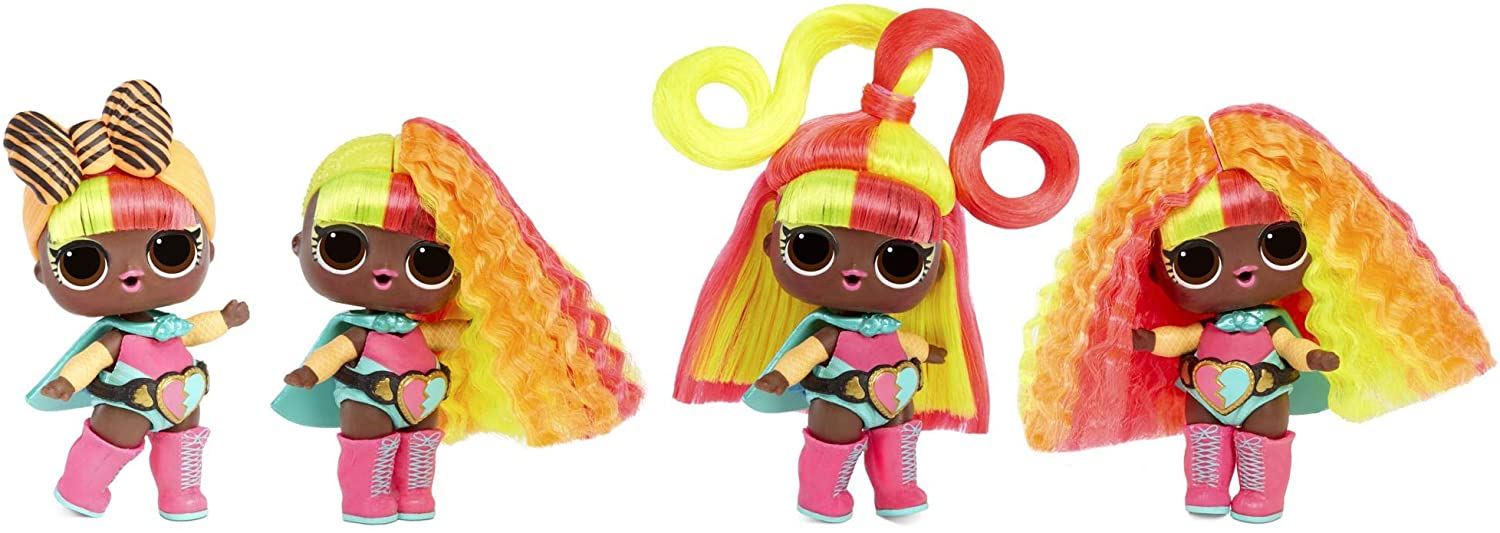 L.O.L. Surprise! Hairvibes Dolls with 15 Surprises & Mix & Match Hairpieces