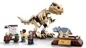 LEGO 76940 Jurassic World T. rex Dinosaur Fossil Exhibition Bricks Playset