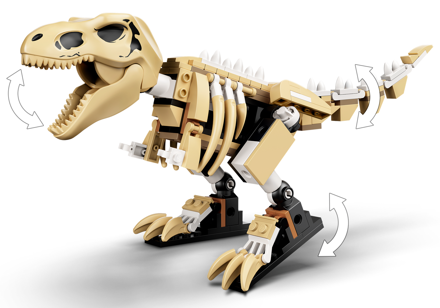 LEGO 76940 Jurassic World T. rex Dinosaur Fossil Exhibition Bricks Playset