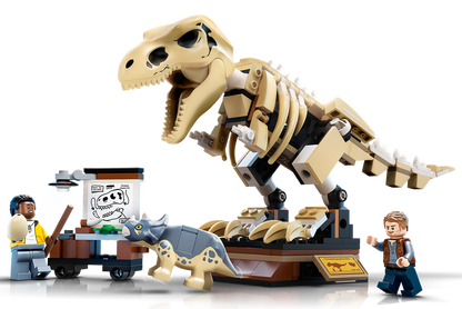 LEGO 76940 Jurassic World T. rex Dinosaur Fossil Exhibition Bricks Playset