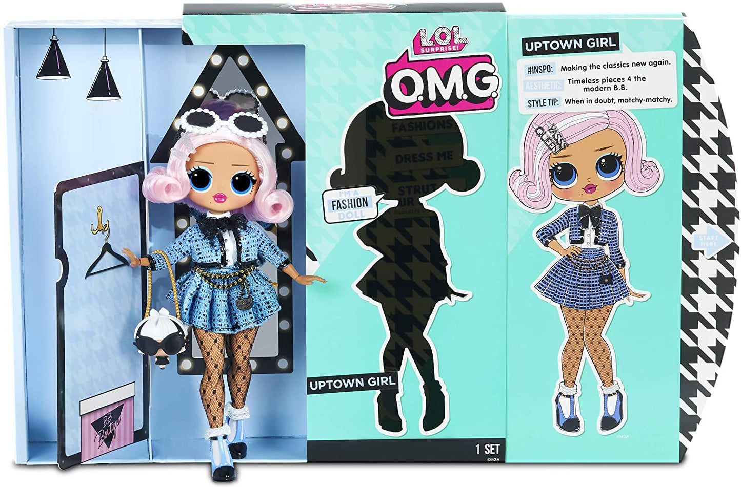 LOL Surprise O.M.G. Uptown Girl Fashion Doll with 20 Surprises