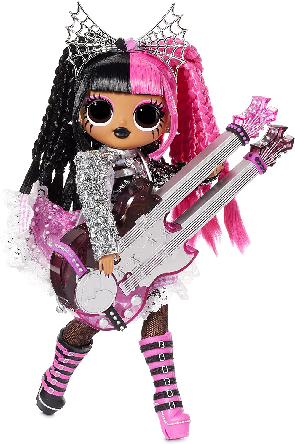 LOL Surprise OMG Remix Rock Metal Chick Fashion Doll with 15 Surprises –