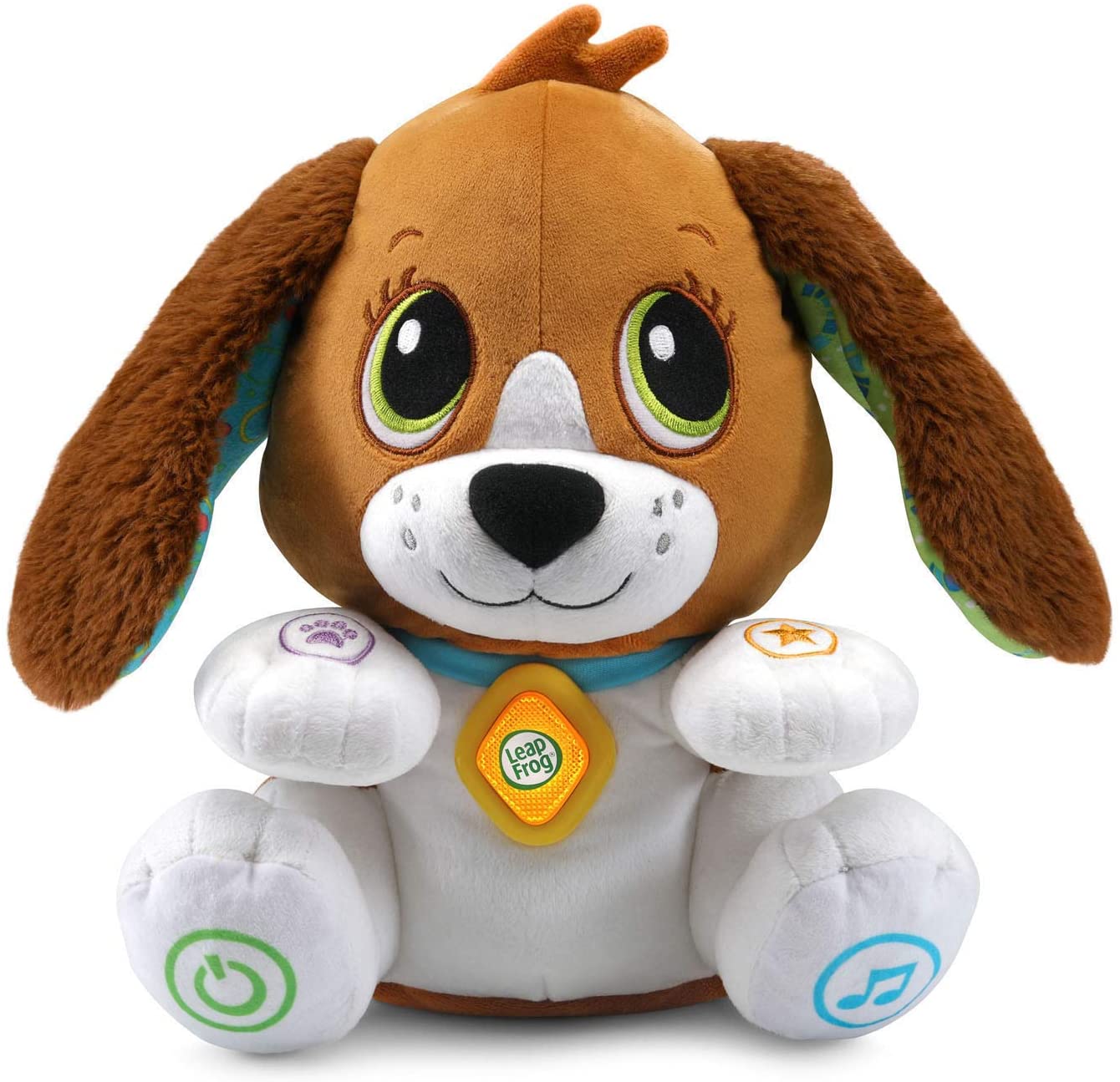 LeapFrog Speak and Learn Puppy Baby Plush Toy With Sound and