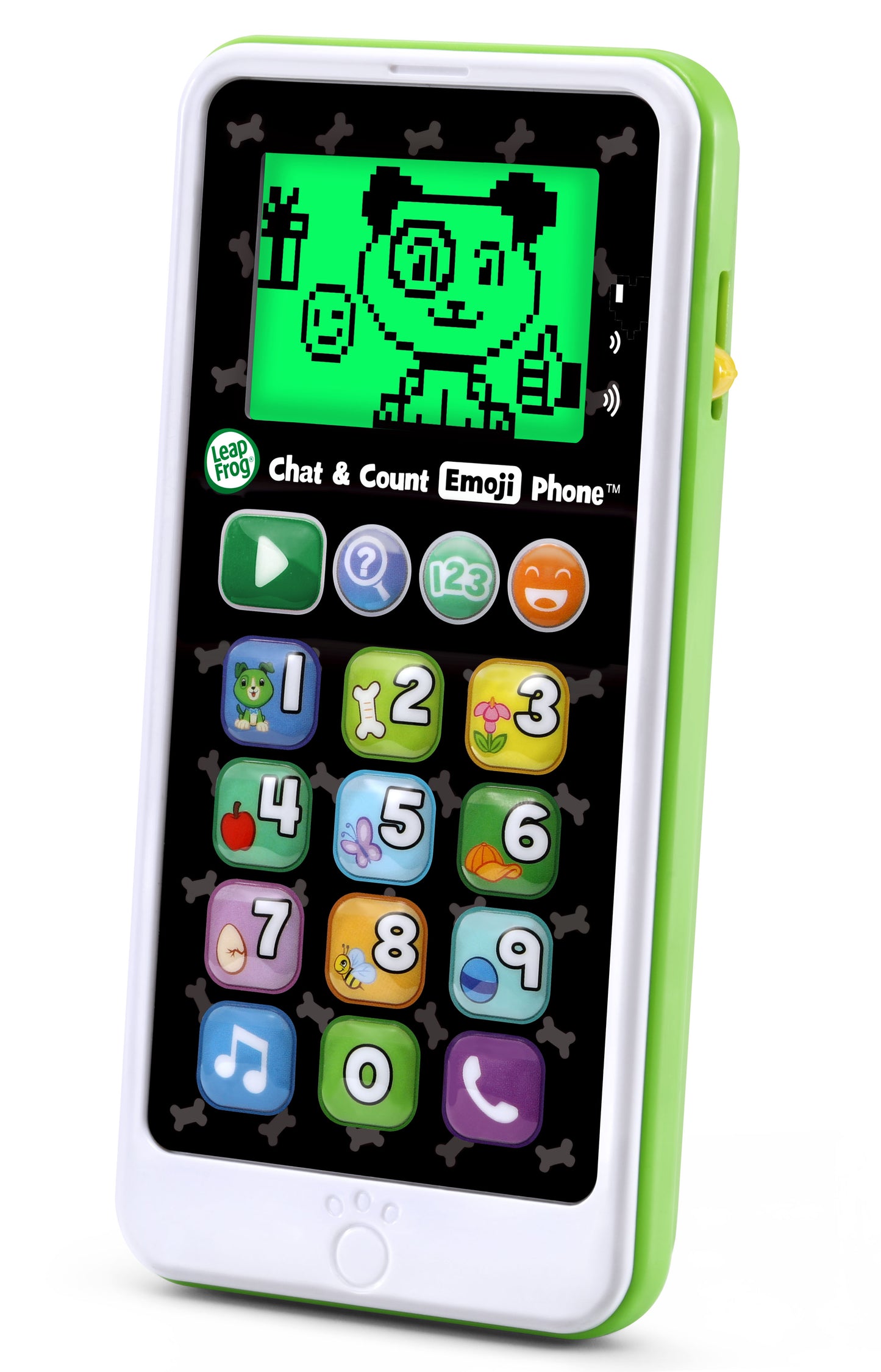 LeapFrog Chat and Count Emoji Phone, Creative Role-Playing Toy, Assortment Color (LeapFrog, Chat and Count Emoji Phone, Toy Phone)