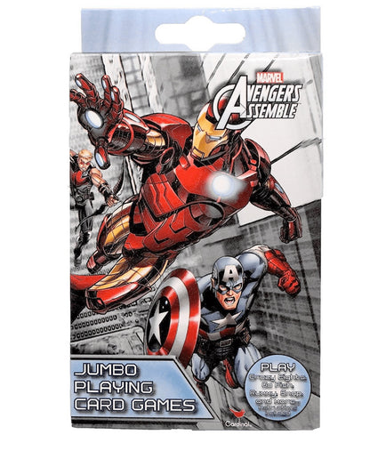 Marvel Avengers Assemble Jumbo Playing Card Games - Earth's Mightiest Heroes