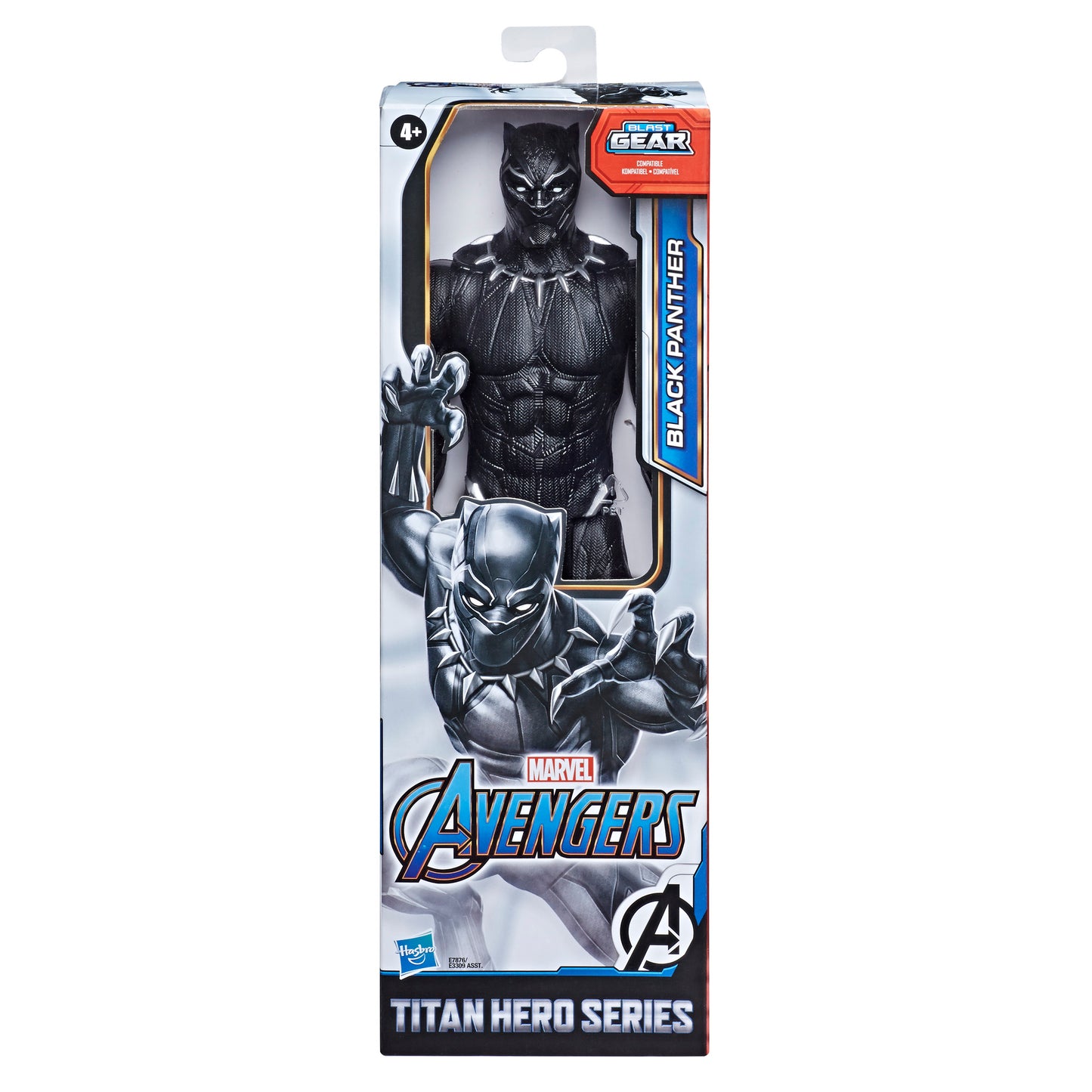 Hasbro Avengers Titan Hero Movie Action Figures Toys, 12" Assorted: Black Panther, Captain America, Iron Man, Captain Marvel and More