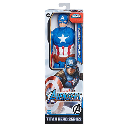 Hasbro Avengers Titan Hero Movie Action Figures Toys, 12" Assorted: Black Panther, Captain America, Iron Man, Captain Marvel and More