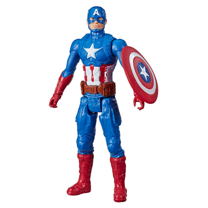 Hasbro Avengers Titan Hero Movie Action Figures Toys, 12" Assorted: Black Panther, Captain America, Iron Man, Captain Marvel and More