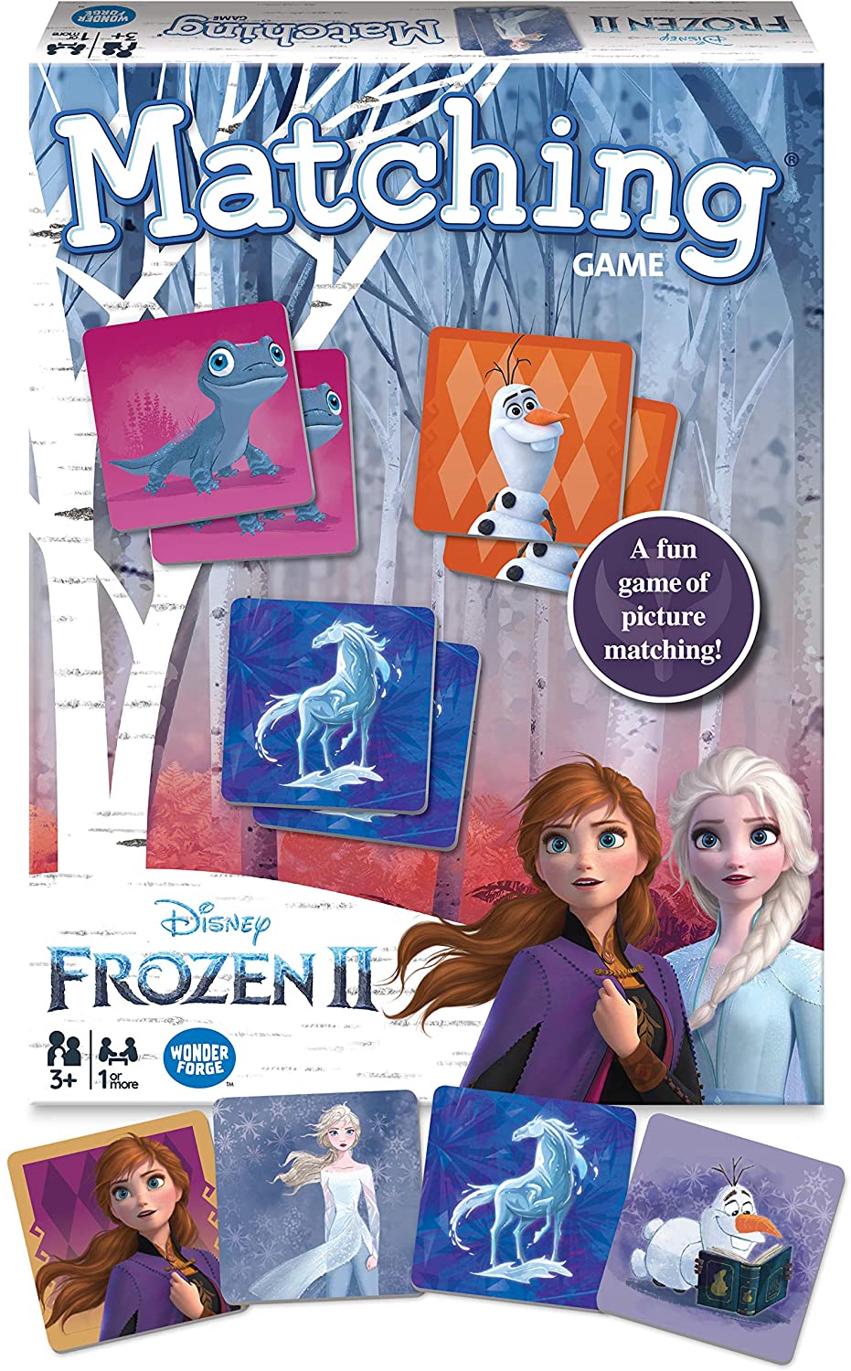 Ravensburger Matching Card Game Frozen 2 - Family Card Game