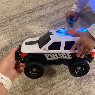 Maxx Action Large Police SUV Vehicle with Lights & Sounds