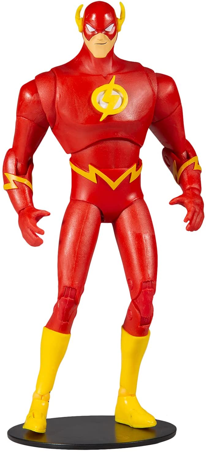 McFarlane Toys DC Multiverse The Flash (Superman: The Animated Series) 7" Action Figure with Assessories