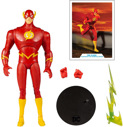 McFarlane Toys DC Multiverse The Flash (Superman: The Animated Series) 7" Action Figure with Assessories