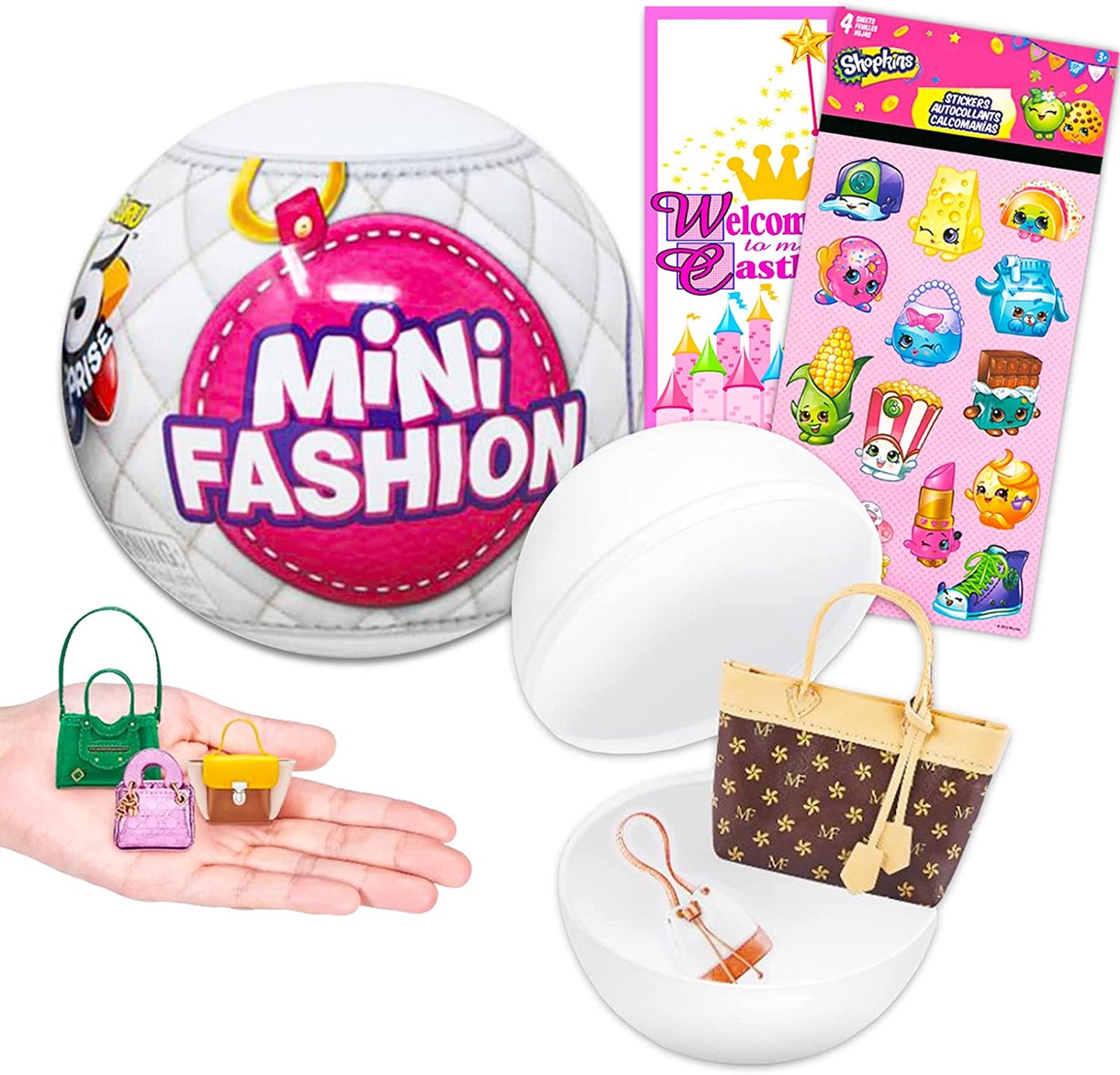 5 Surprise Toy Mini Brands Series1 Mini Toy Store with 5 Mystery Toy Mini  Brands Playset by ZURU 