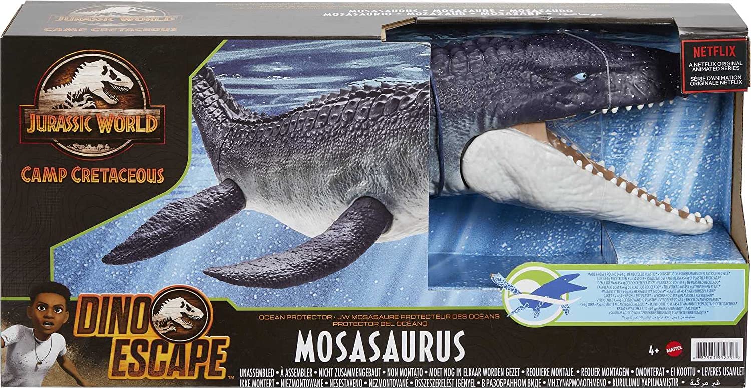 Jurassic World: Dominion Ocean Protector Mosasaurus Dinosaur Figure Kids Toy