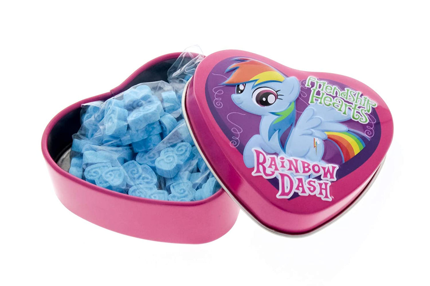 My Little Pony Friendship Hearts Candy Tins - Rainbow Dash, Pinkie Pie –  sunnytoysngifts.com