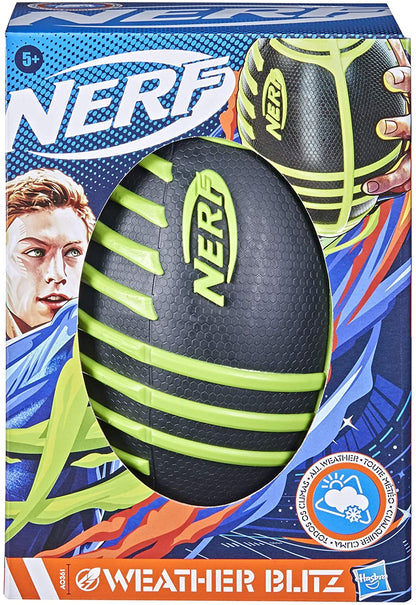 Nerf Sports Weather Blitz Foam Football in Green