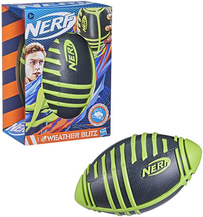 Nerf Sports Weather Blitz Foam Football in Green