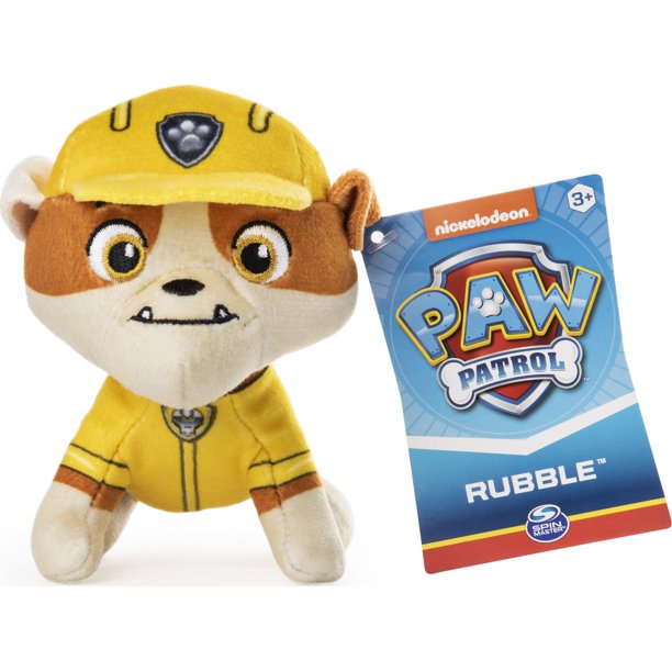 Spin Master Paw Patrol Plush Pup Character: Marshall, Chase, Rubble, Skye, Rocky and Everest 5" Mini Plush Doll