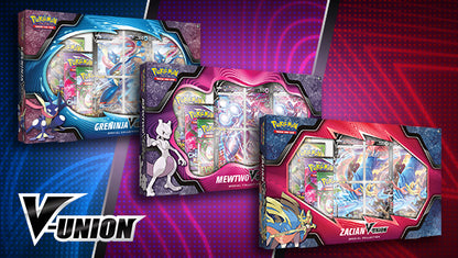 Pokémon TCG Greninja V-Union Special Collection Box - 4 Packs - 4 Promo Cards