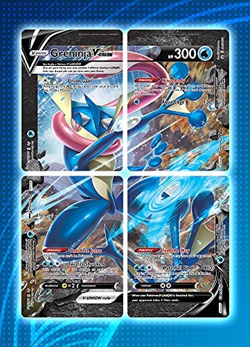 Pokémon TCG Greninja V-Union Special Collection Box - 4 Packs - 4 Promo Cards