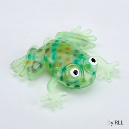 Passover 4" Squishy Stress Relief Forest Frog- Fun & Educational Passover Squish Frog Toy