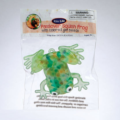 Passover 4" Squishy Stress Relief Forest Frog- Fun & Educational Passover Squish Frog Toy