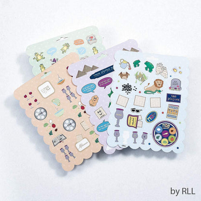 Passover Sticker Book, With 100+ stickers - Featuring 4 Pages of Creative Artwork