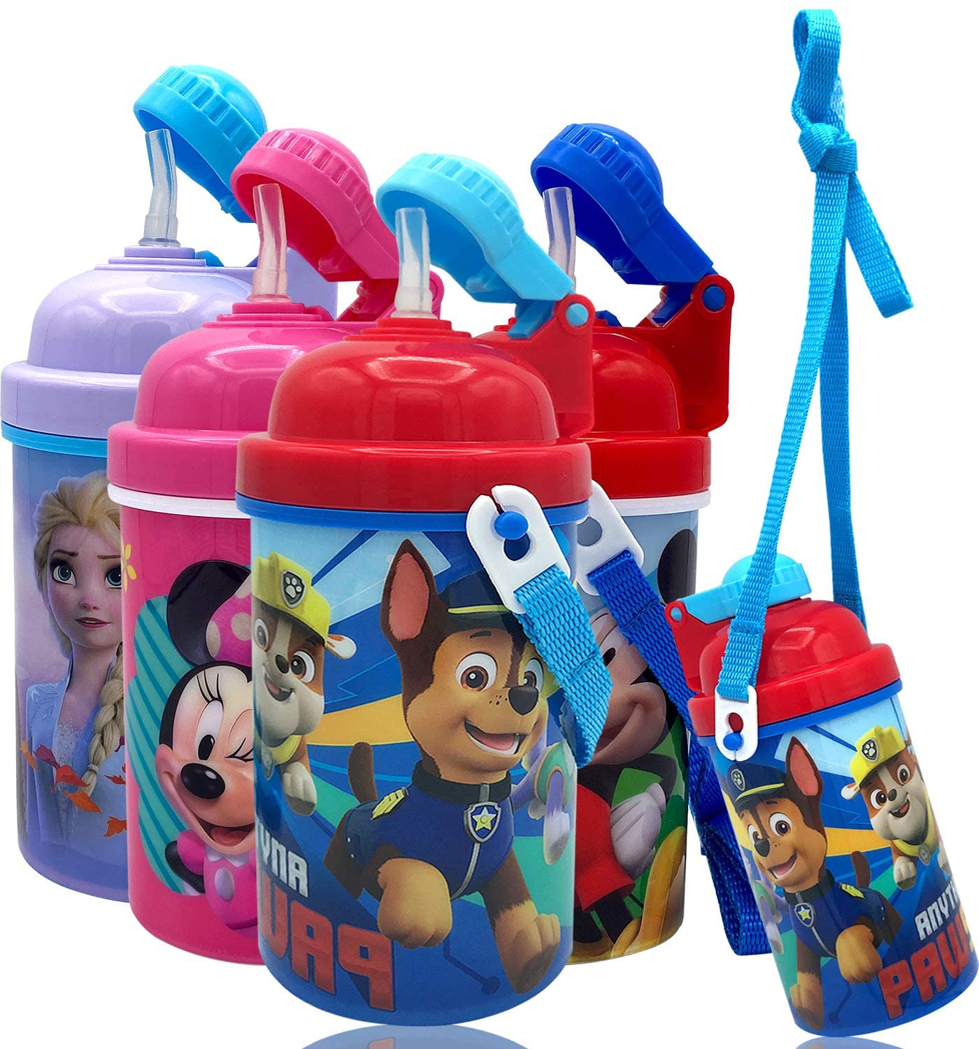 Upd Paw Patrol 12 oz Canteen with Popup Lid and Strap