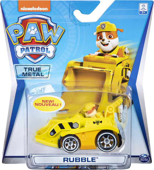 Paw Patrol Rubble Diecast Car 1:55 Scale