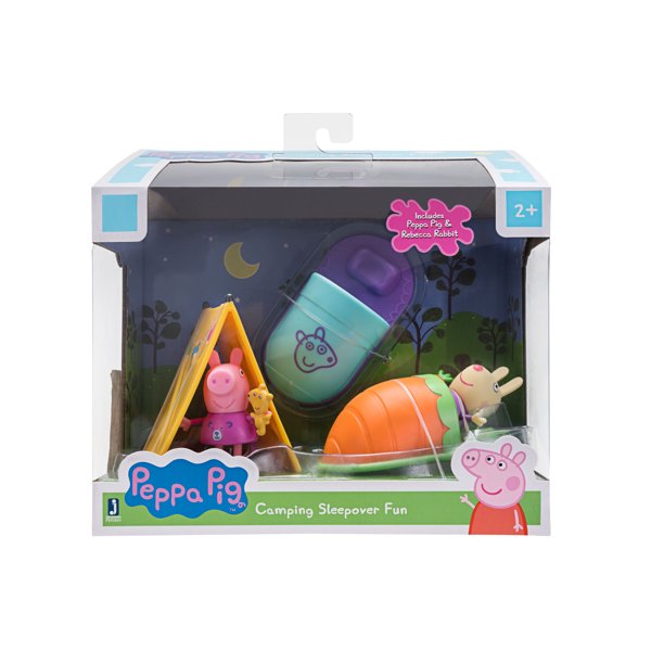 Peppa Pig Camping Sleepover Fun Playset Toy