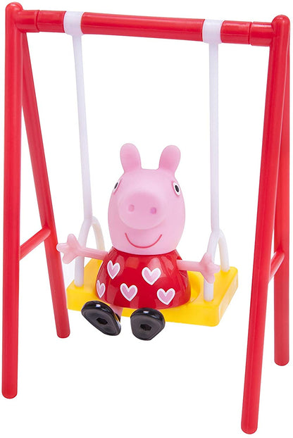 Peppa Pig Action Figures Playground Fun Playtime Set