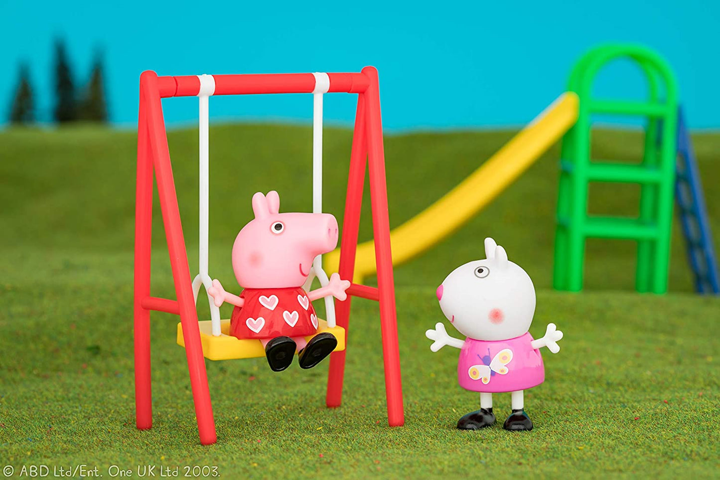 Peppa Pig Action Figures Playground Fun Playtime Set