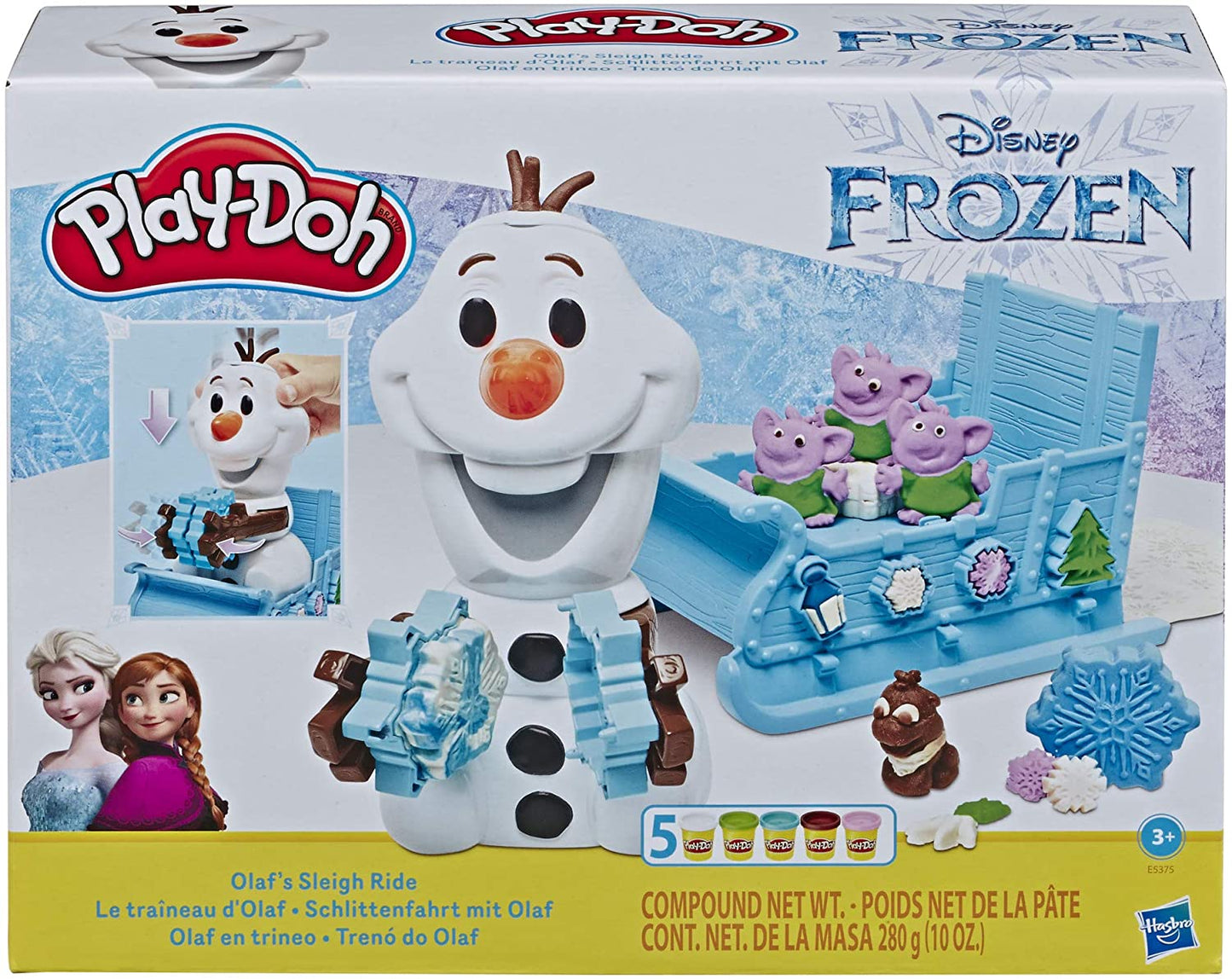 Play-Doh Featuring Disney Frozen Olaf's Sleigh Ride